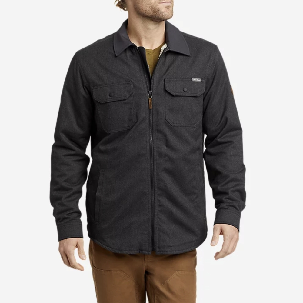NWT Eddie Bauer XXL lined shirt jacket